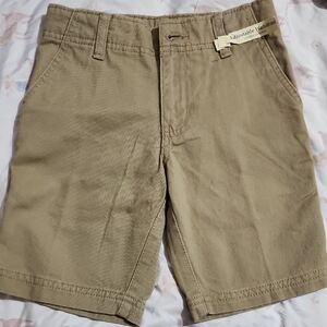 Faded Glory Kids Tan Adjustable Waist Shorts